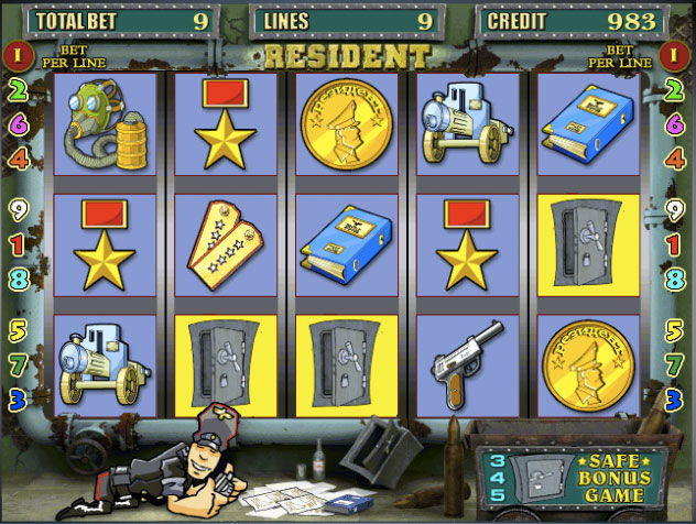 Игровой автомат «Resident» в казино Вулкан 777