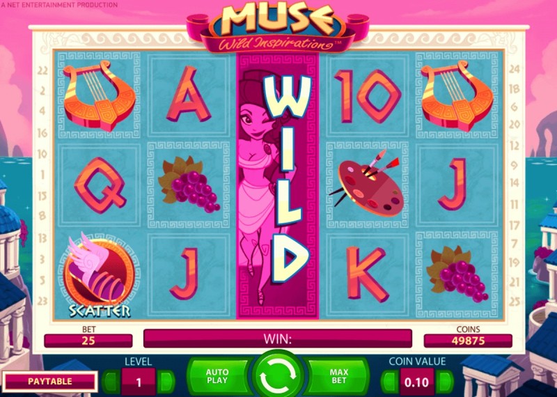 Онлайн слоты «Muse» в Эльдорадо казино